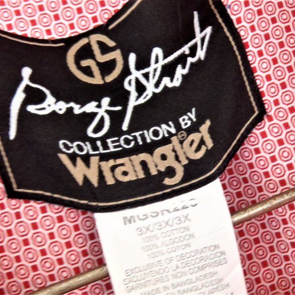 George Strait Wrangler button down shirt 3XL